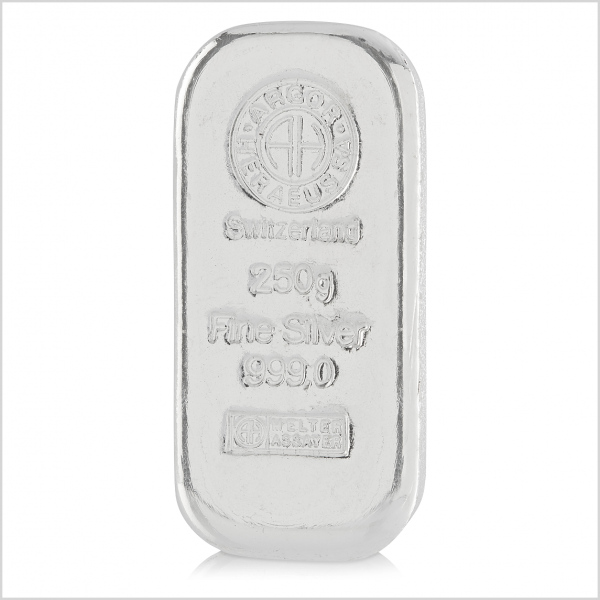 Lingotto Argento 999/000 da 250 gr