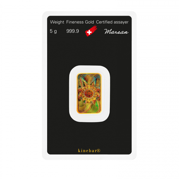 Lingotto Oro 999,9/000 da 5 gr